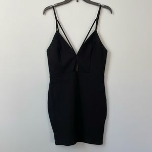Tobi Black Mini Dress